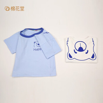 棉花堂童装男女童短袖t恤洋气儿童可爱半袖新款宝宝上衣